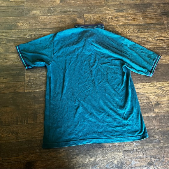 Outer Banks Green-Blue Polo Shirt XL - Picture 4 of 6